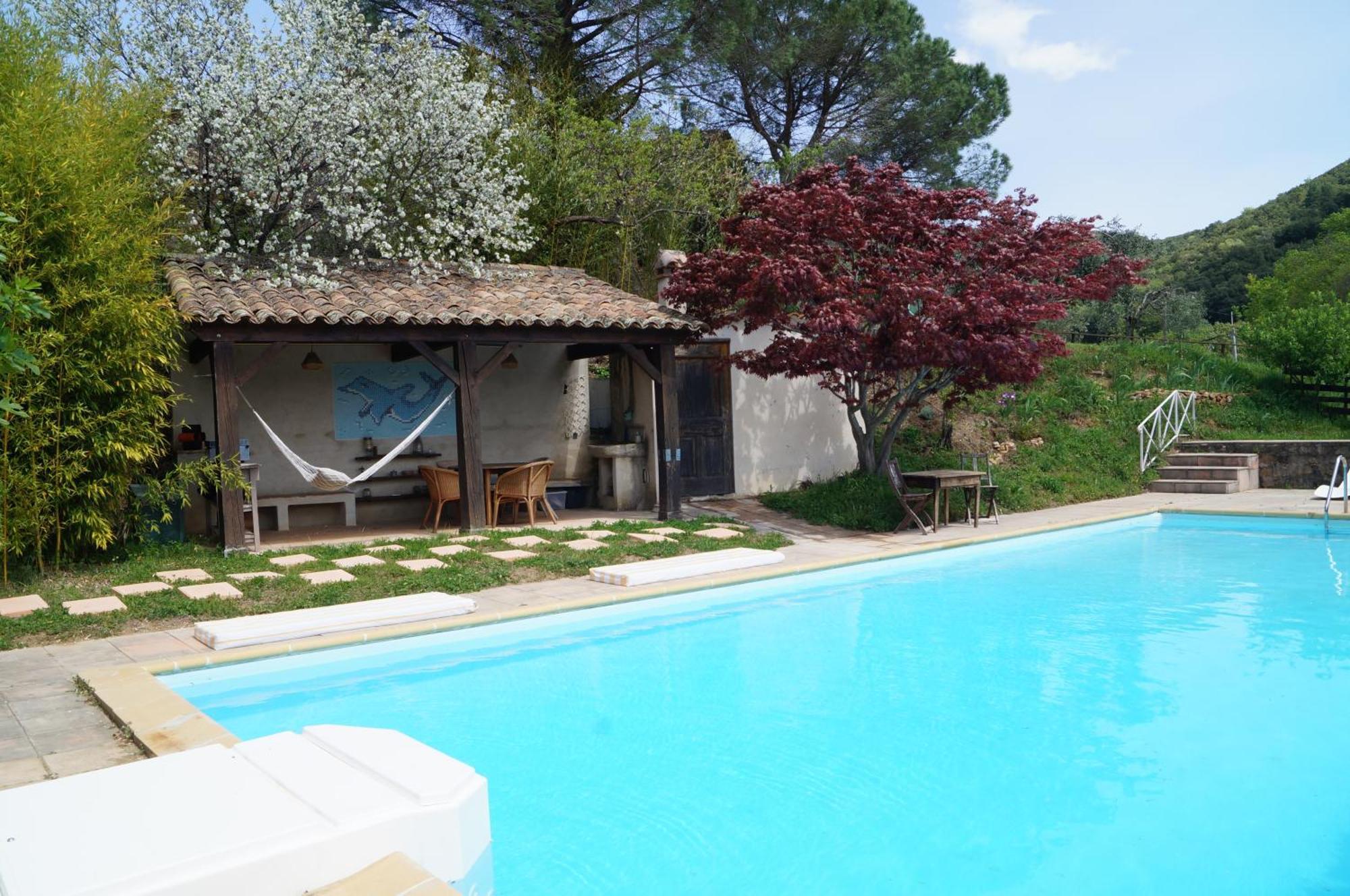 Chambre D'Hote Dans Mas Proche Anduze Cevennes Avec Piscine Mialet  Extérieur photo